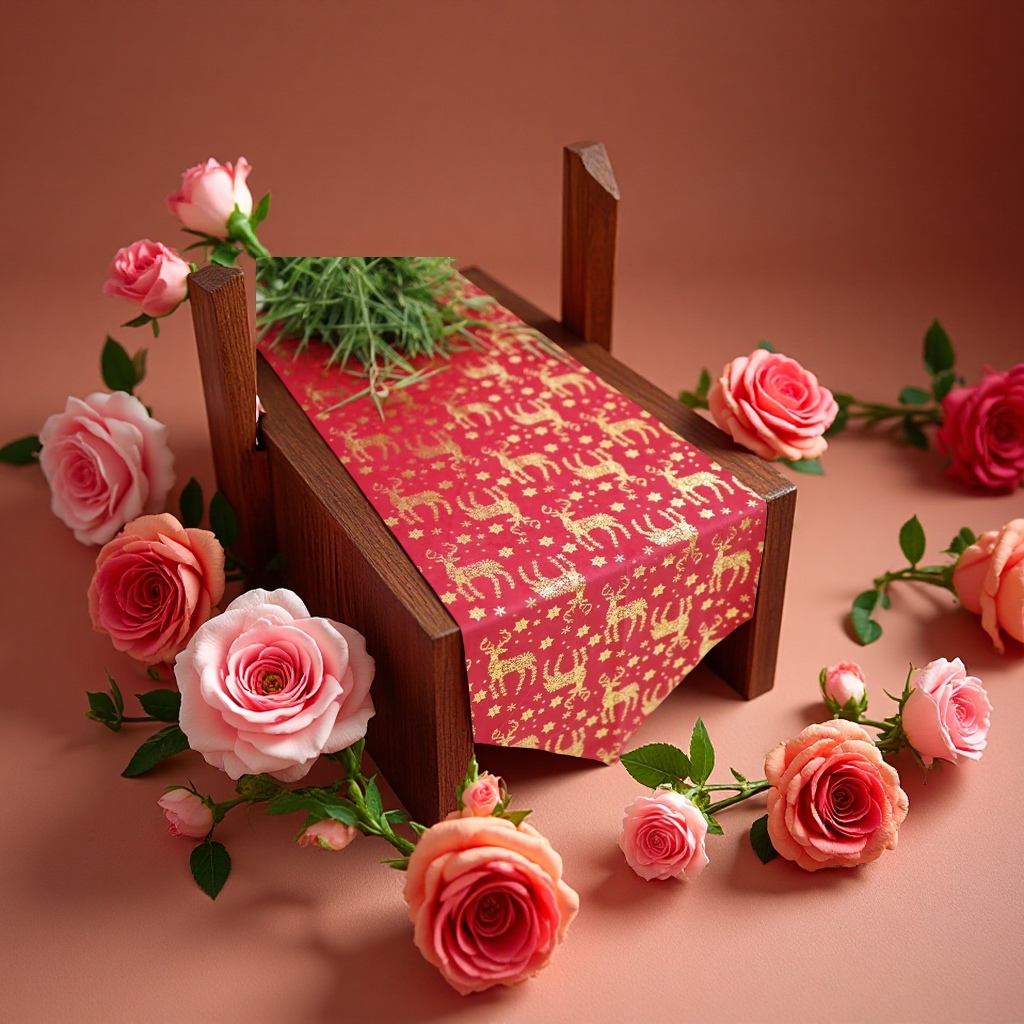 桌旗多彩花卉布艺装饰餐桌用品婚庆节日家用长款桌布旗