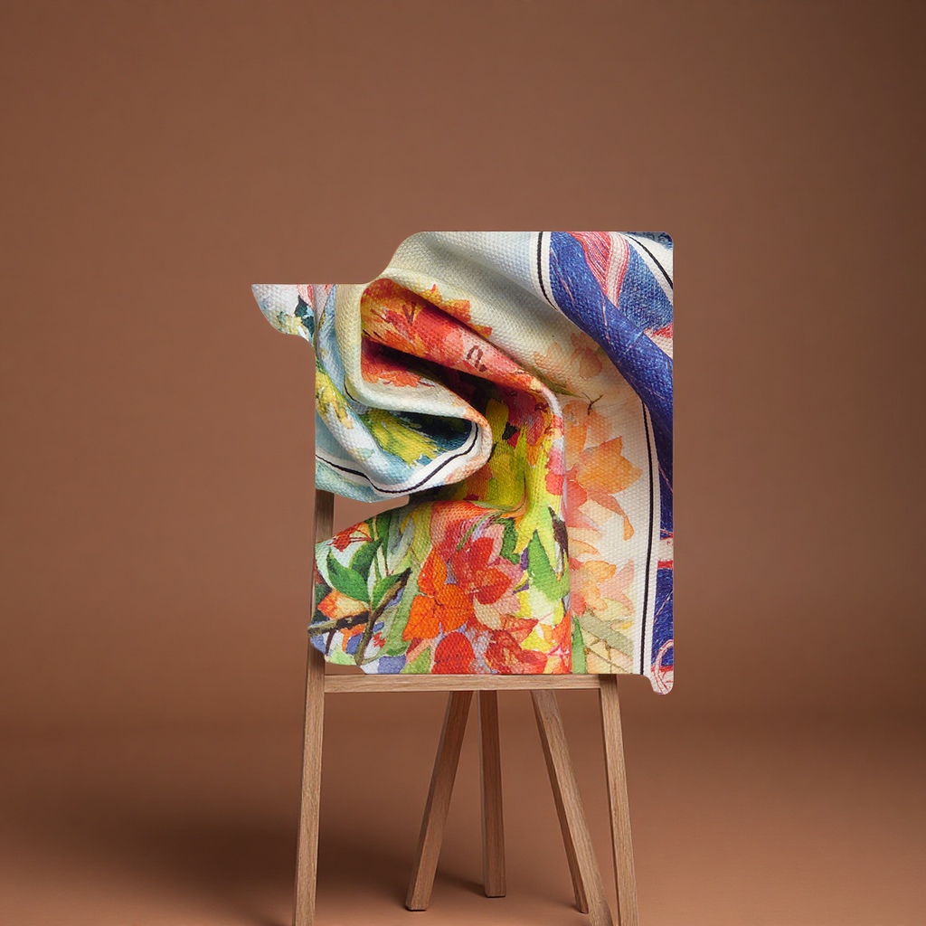 厂家全棉布料印花加工专业数码直喷居家服装面料家纺装饰布艺