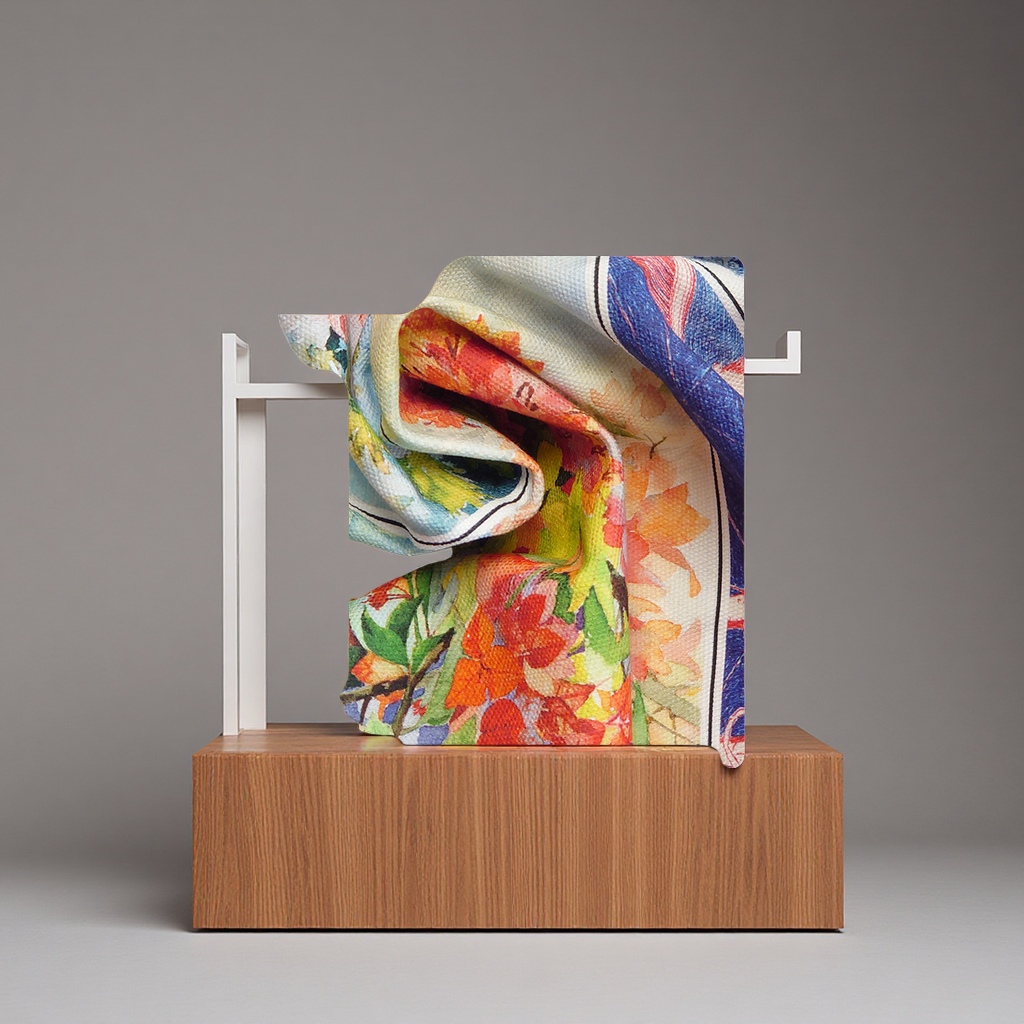 Professional manufacturer of all-cotton fabric digital direct printing processing, specializing in clothing fabric, textile leather, tie-dyed fabric printing technology