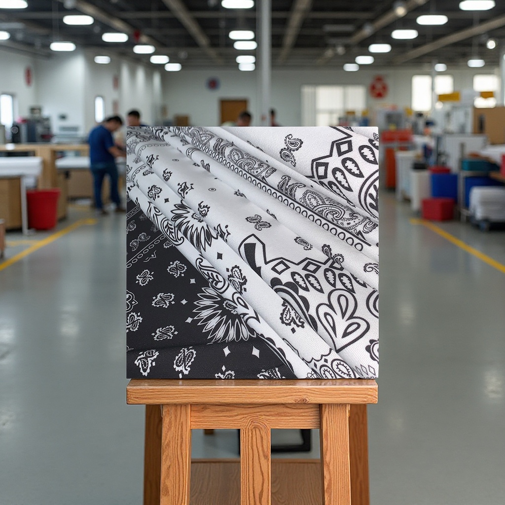 Professional manufacturer of all-cotton fabric digital direct printing processing, specializing in clothing fabric, textile leather, tie-dyed fabric printing technology Item Picture