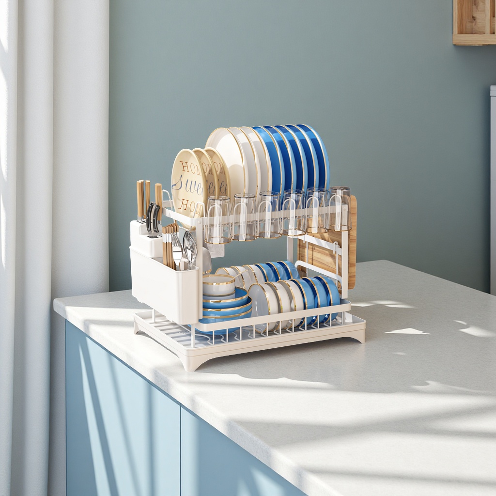 厨房置物架/旋转分格收纳/厨房/厨房整理/旋转置物架产品图