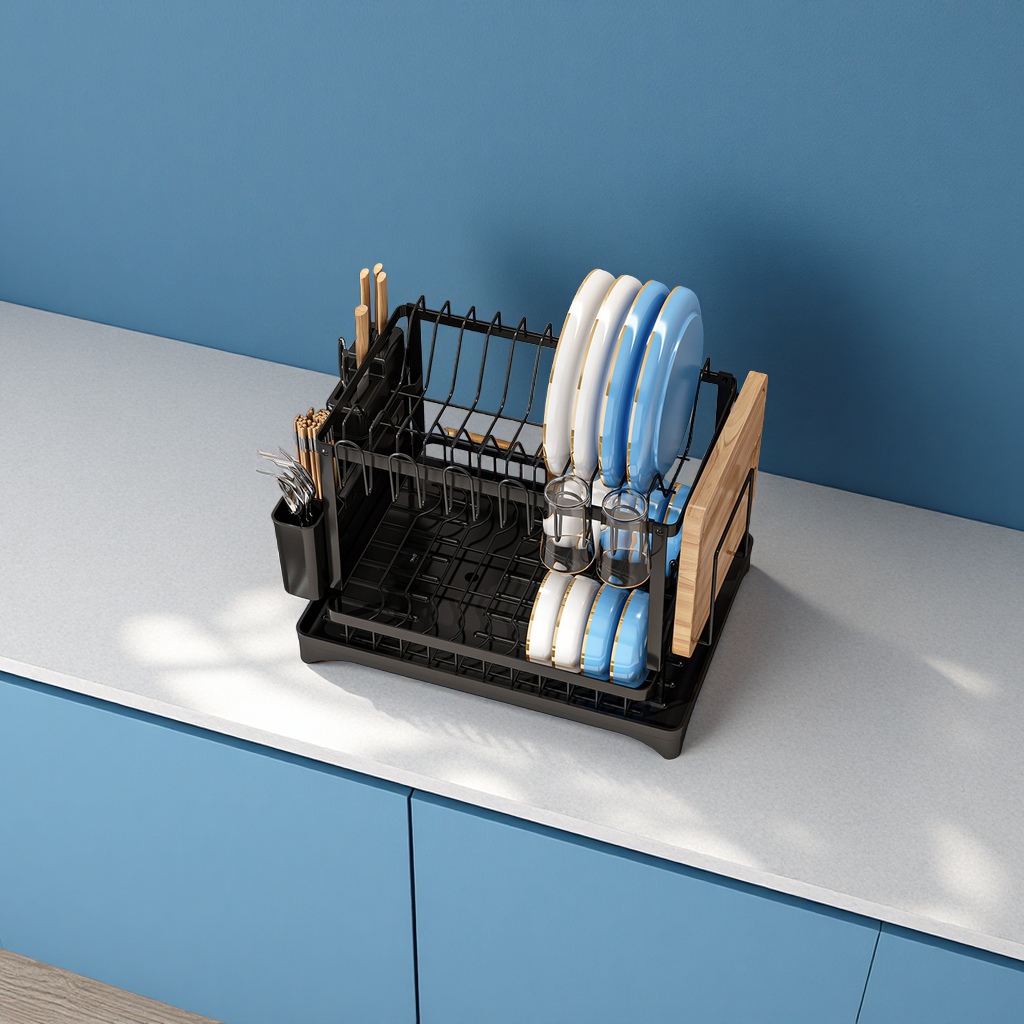 厨房置物架/旋转分格收纳/厨房/厨房整理/旋转置物架细节图