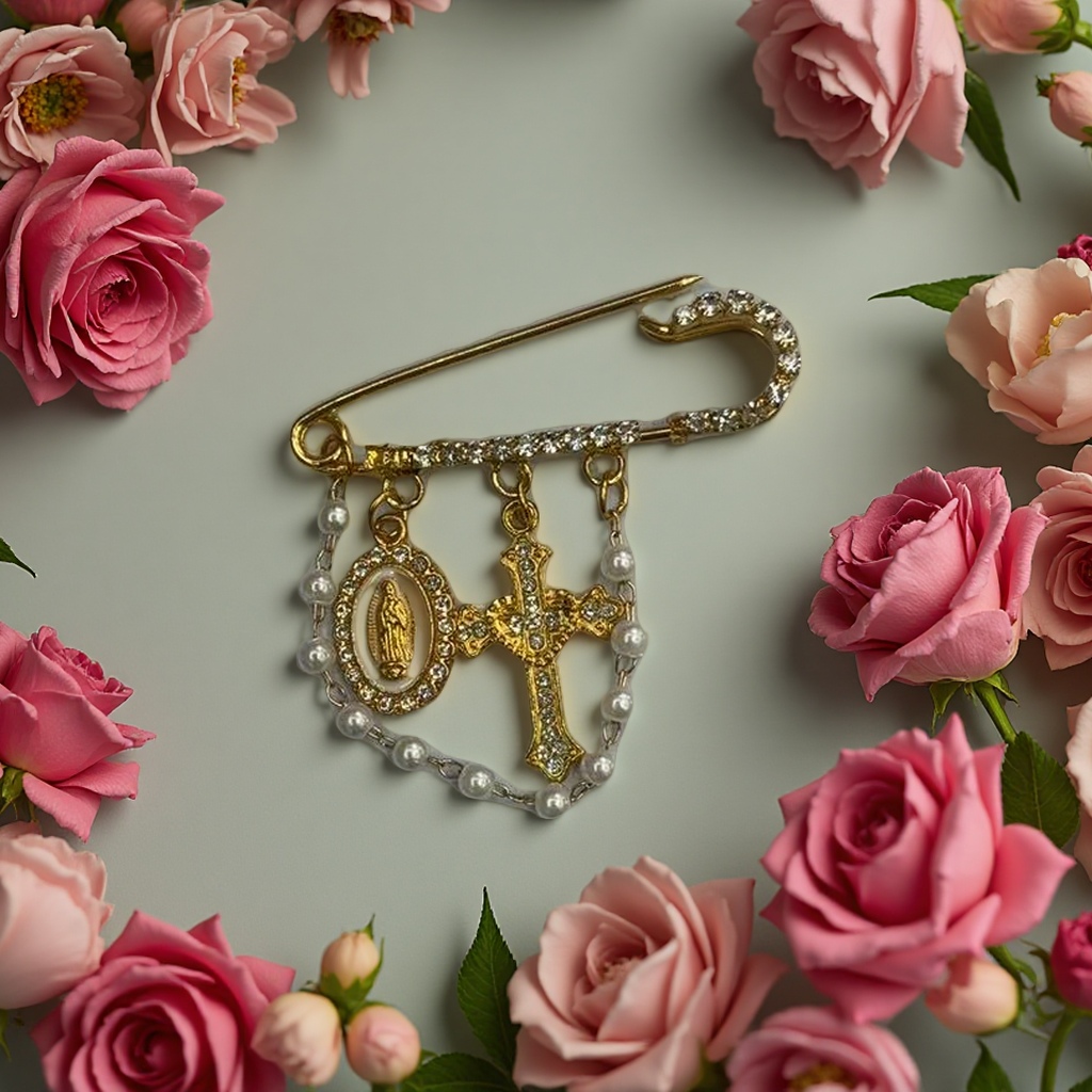 胸针实物图