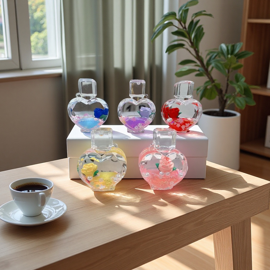 亚克力流沙挂件钥匙扣手机书包装饰个性创意潮流时尚挂饰礼品室内摆件晶洞产品图