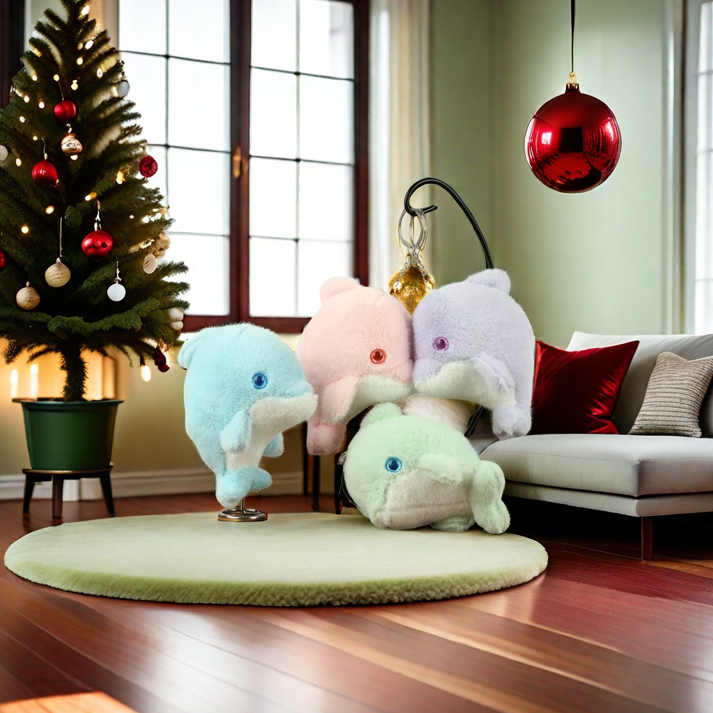 可爱毛绒玩具动物抱枕儿童玩偶软萌布娃娃礼物生日送礼趣味玩伴细节图