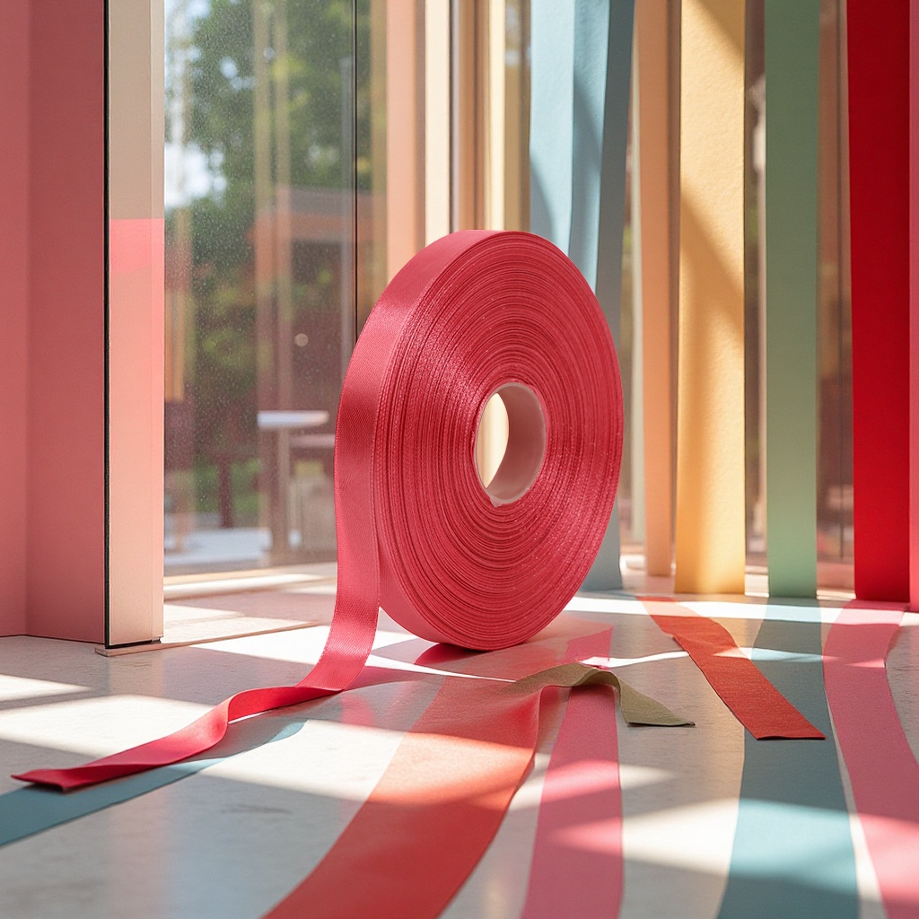 Wholesale of colored webbing, baked bows, ribbons, wedding decorations, gift boxes, packaging ribbons, 1.5cm textile accessories from the manufacturer details Picture