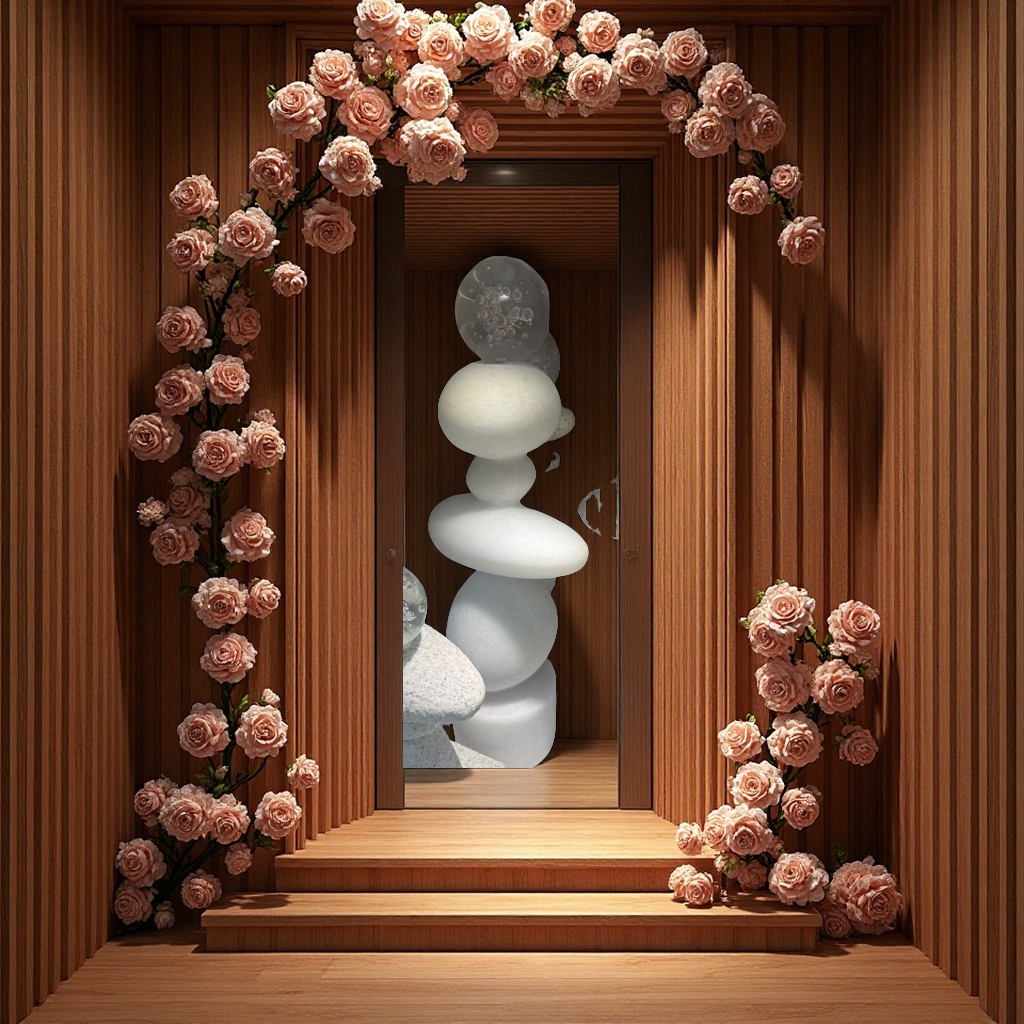 水晶球树脂工艺品摆件阿拉伯创意装饰品现代简约手工工艺品摆设家居摆设礼品收藏品产品图