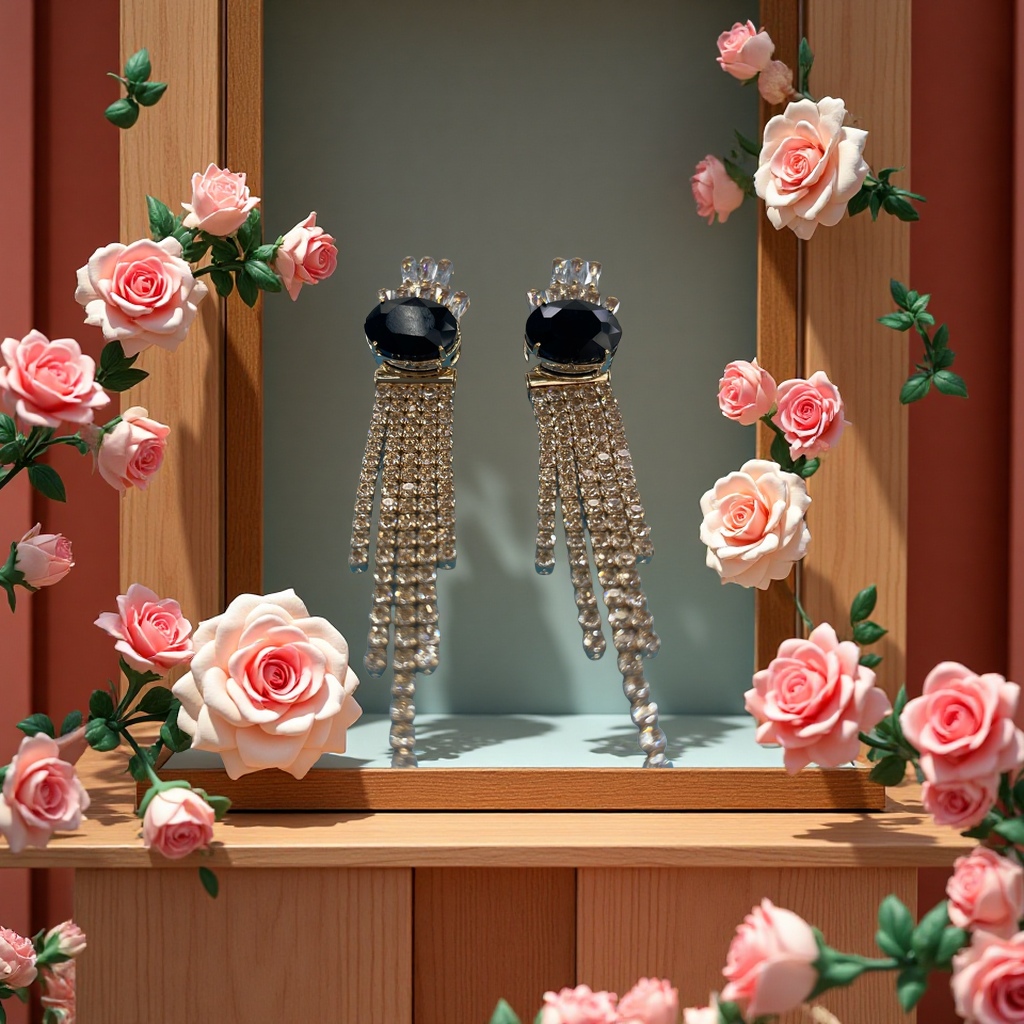 时尚简约金属耳环女气质百搭个性耳饰潮流耳坠耳饰品配饰女款