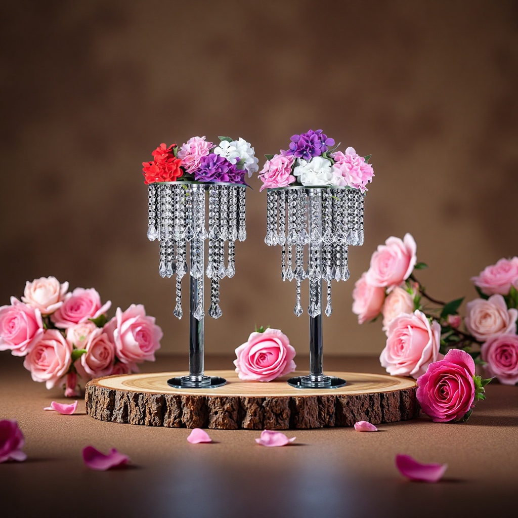 Lu Yin wedding flower decoration, wedding welcome bouquet, wedding venue decoration, elegant and romantic flower arrangement Application Scenario