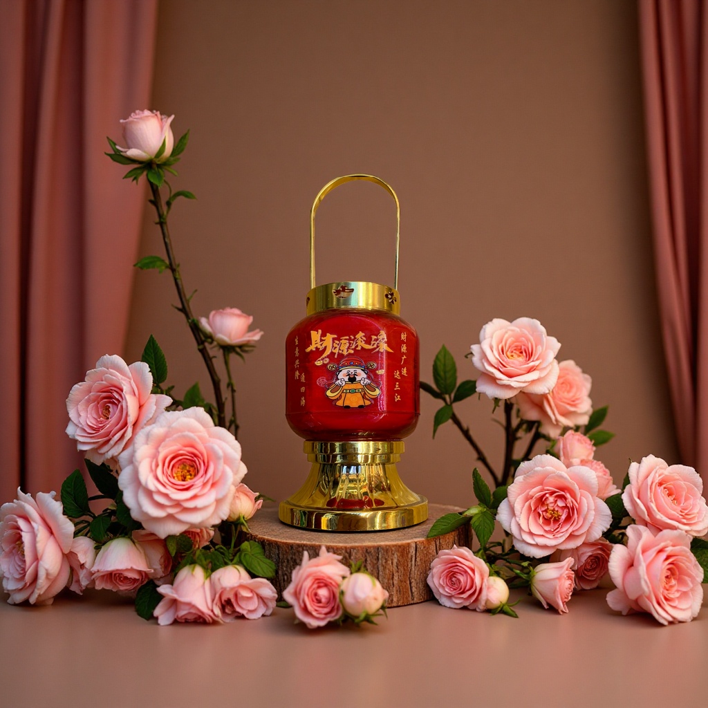 2天福笼酥油玻璃灯