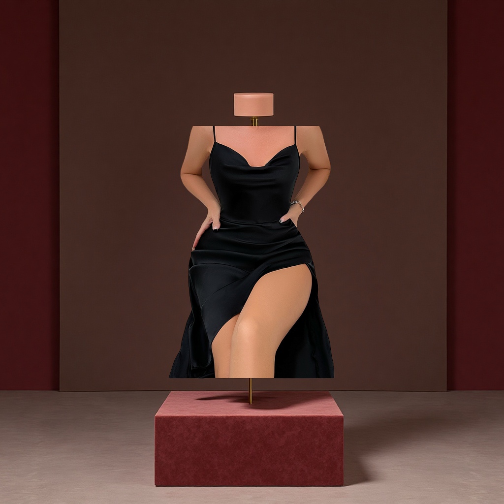 Amazon's new sexy straight-neck solid sleeveless long women's pajamas, halter dress and home wear CC638 Application Scenario