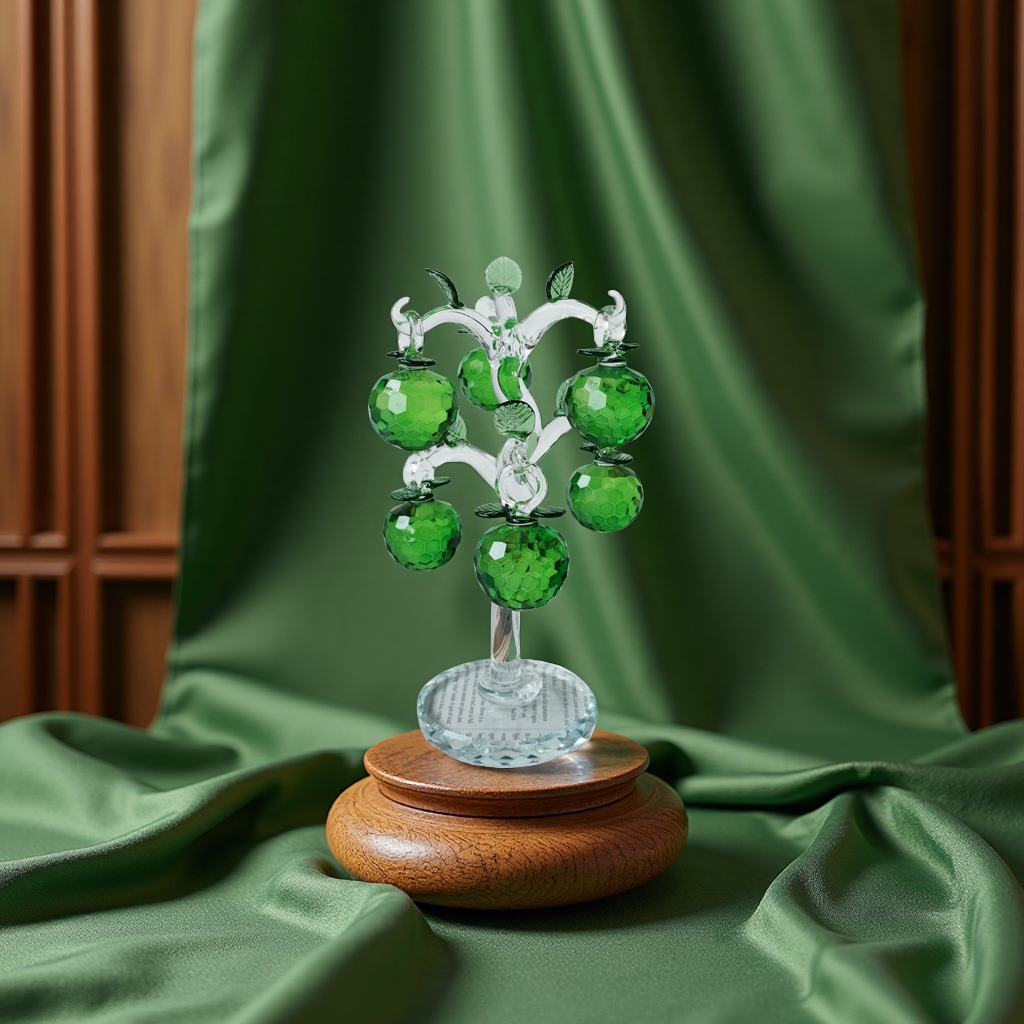 水晶/小夜灯/晶洞/元宝树脂/水晶苹果产品图