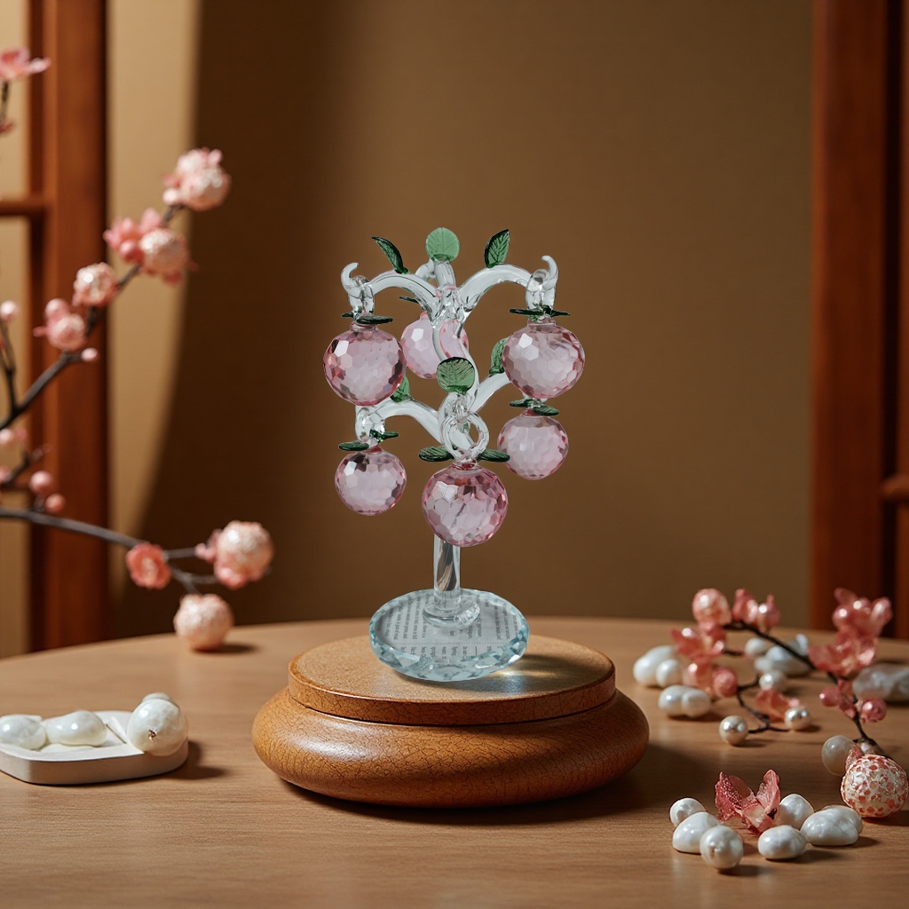 水晶工艺品实物图