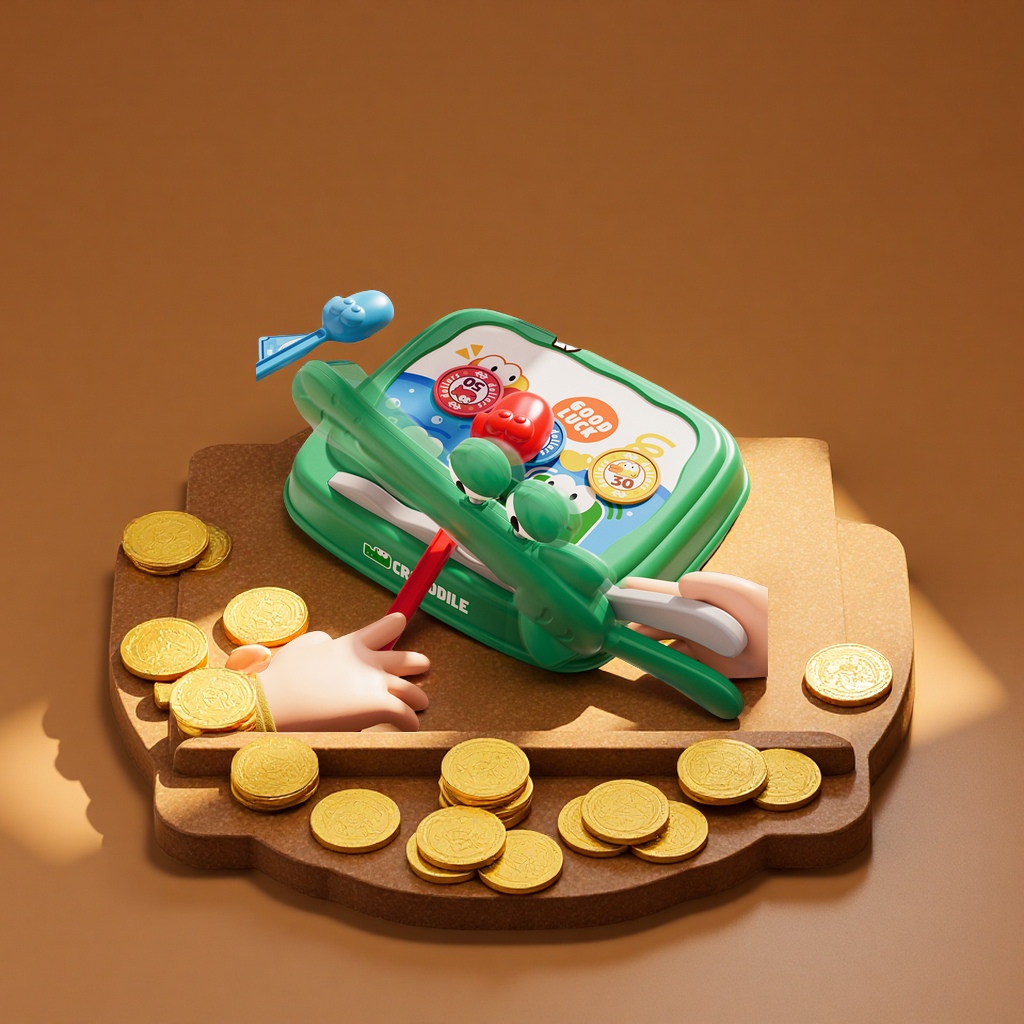 新款益智卡通桌面游戏金币大作战创意亲子互动棋牌休闲玩具批发