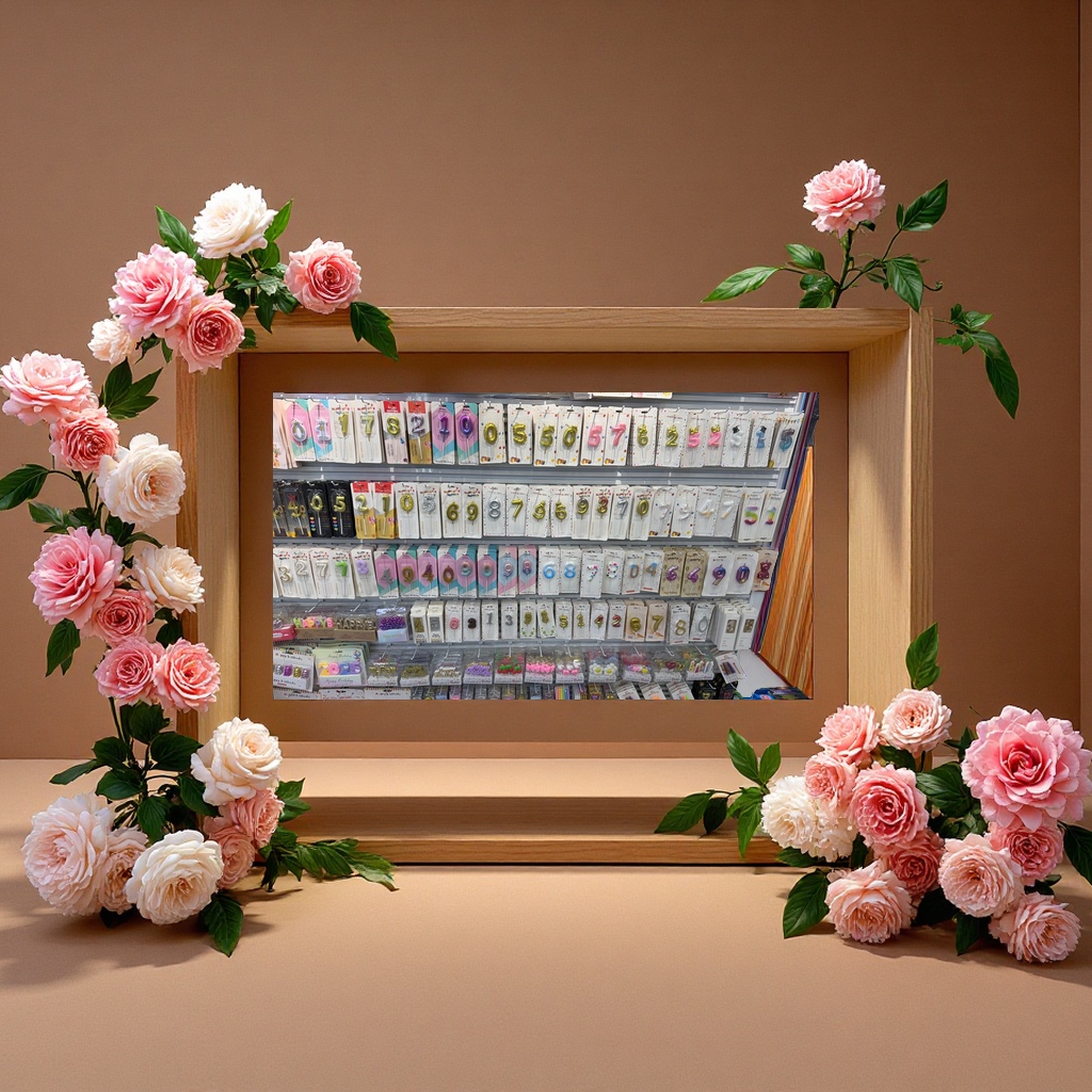 数字蜡烛 创意LED数字烛光生日装饰浪漫夜景节日礼品多色可调