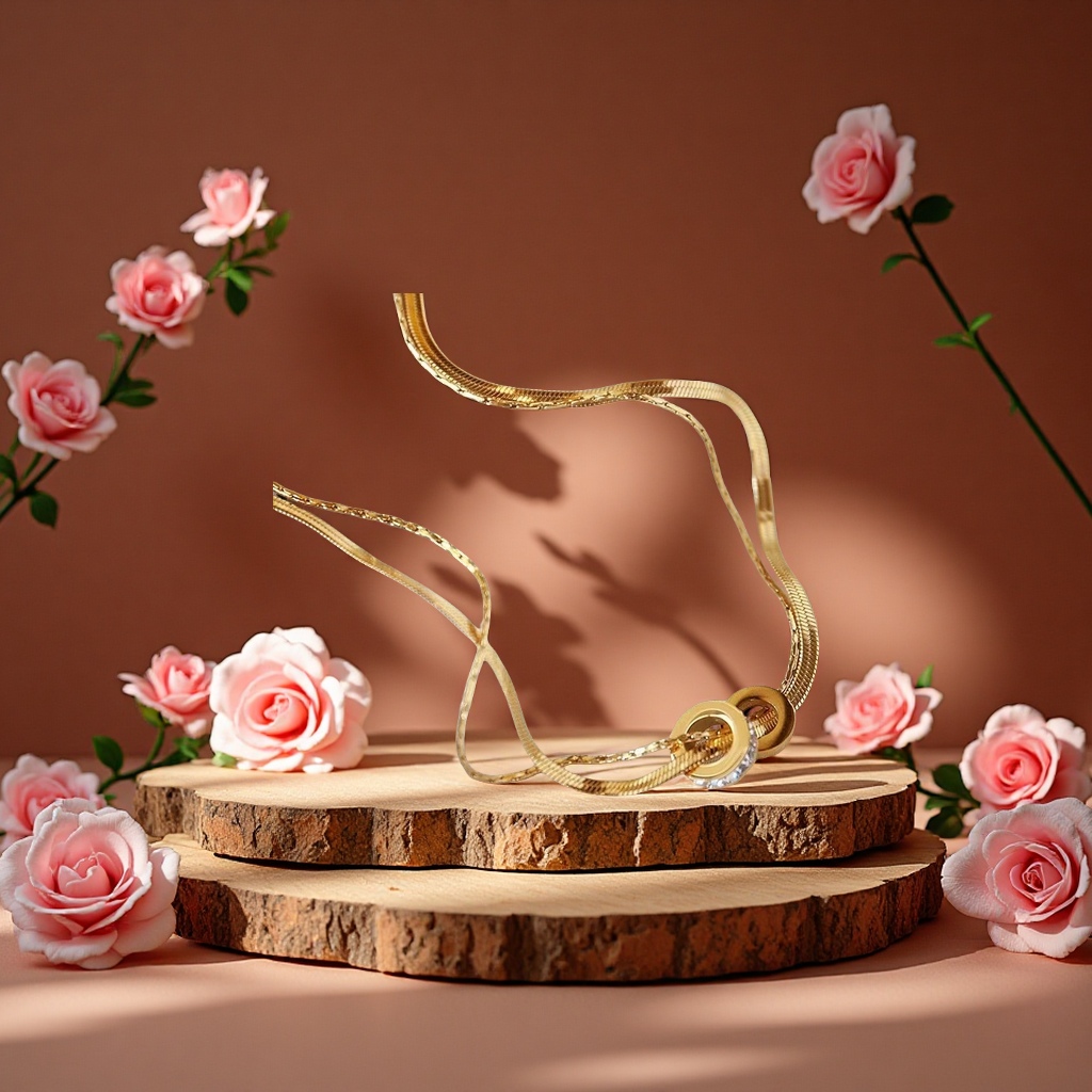 Fashionable and simple metal necklace, a versatile, trendy and personalized accessory for women, an elegant gift accessory, and a long necklace detail image 2