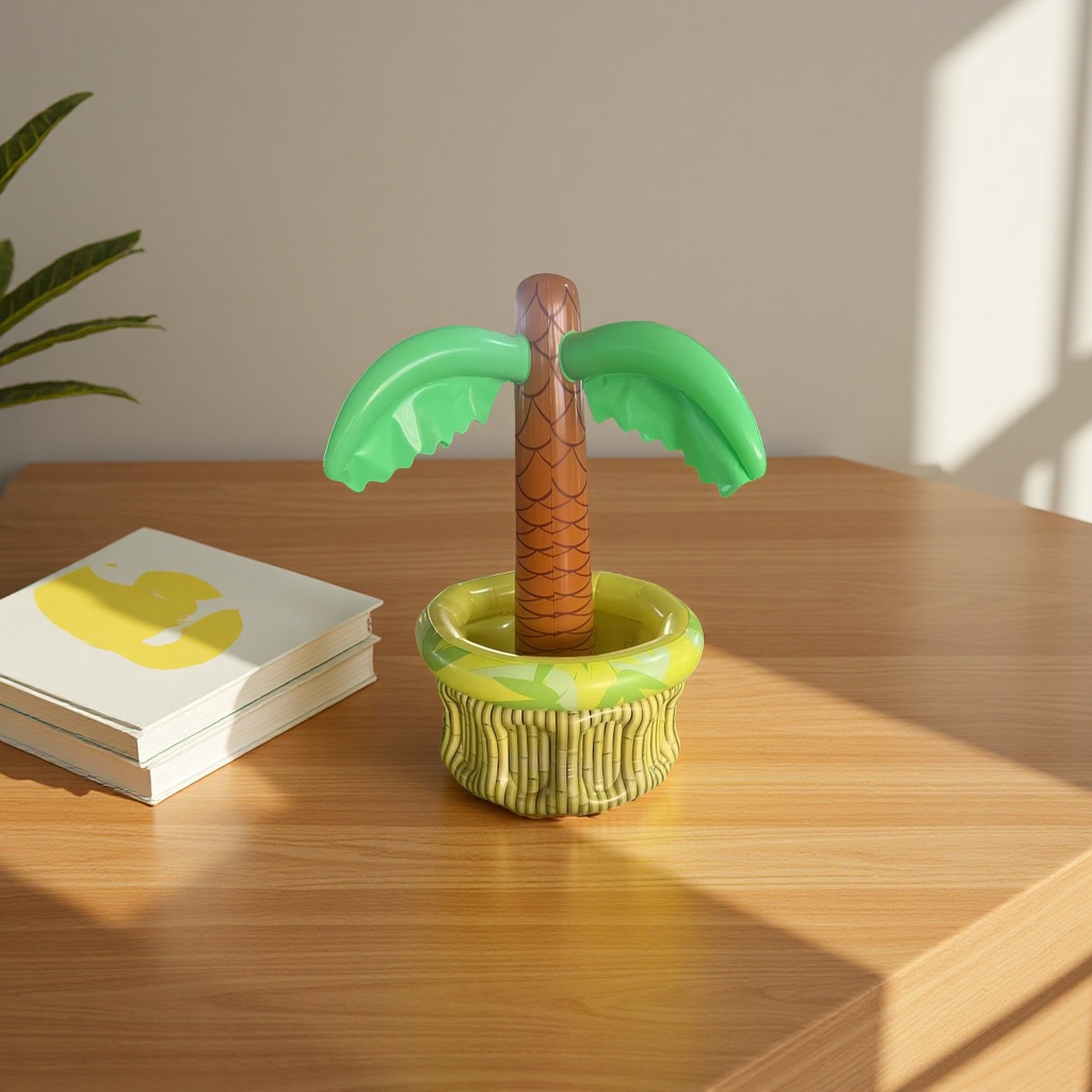 Coconut tree ice cream cone, cool and refreshing fruit-flavored ice cream, summer snack, ice cream dessert bag, 100g Specification image