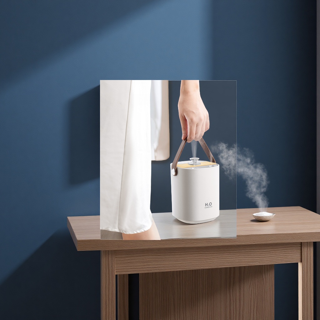 New dual-spray silent portable humidifier for home, office and bedroom air humidification details Picture