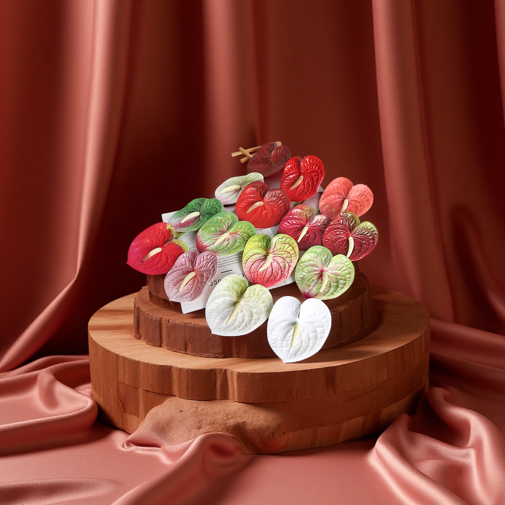 永生花/毛绒玩具花束/满天星/礼盒空/芦苇插花细节图