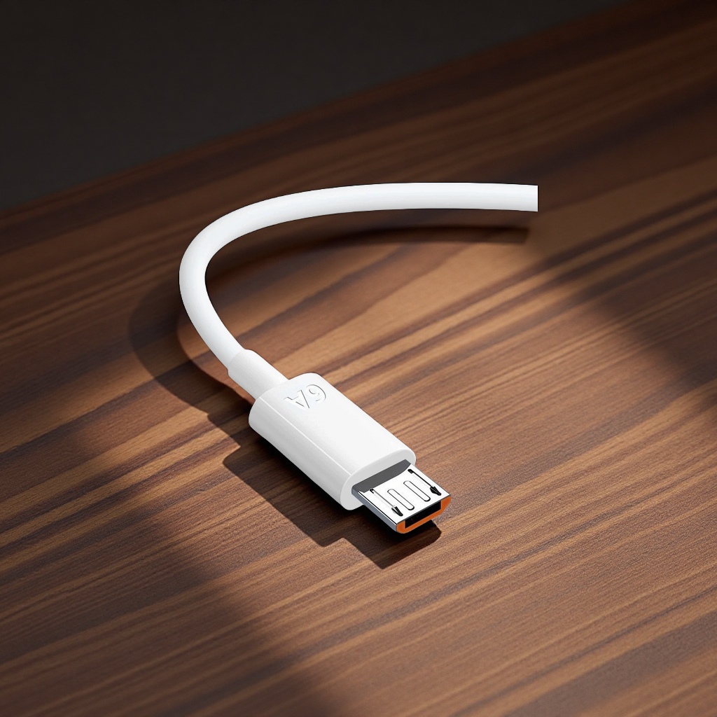 安卓2A老式快充数据线V8梯形插口MicroUSB充电线数码配件适用手机电脑