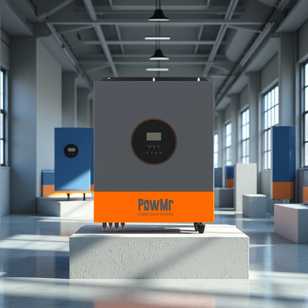 PowMr11KW48V three-phase solar inverter, off-grid and grid-connected hybrid integrated machine, cross-border electrical power supply equipment