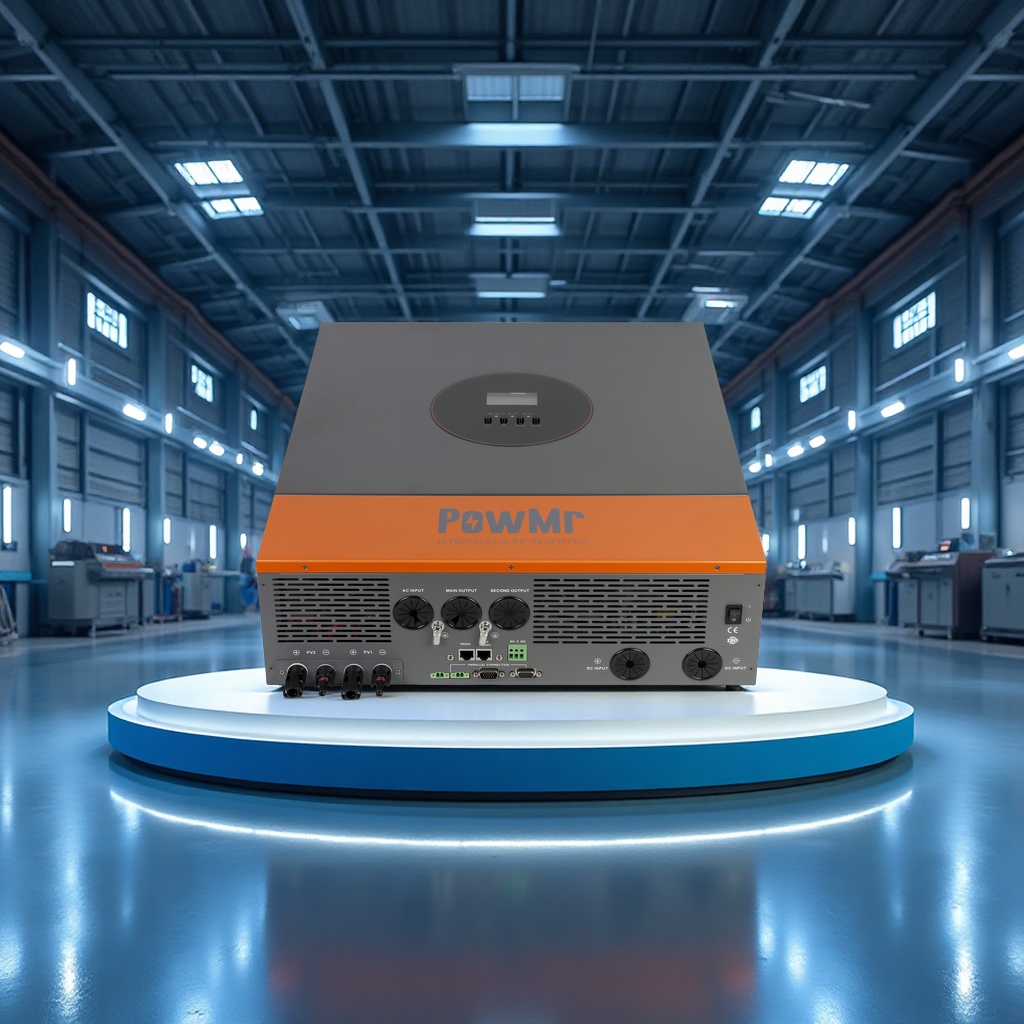 PowMr11KW48V three-phase solar inverter, off-grid and grid-connected hybrid integrated machine, cross-border electrical power supply equipment Item Picture