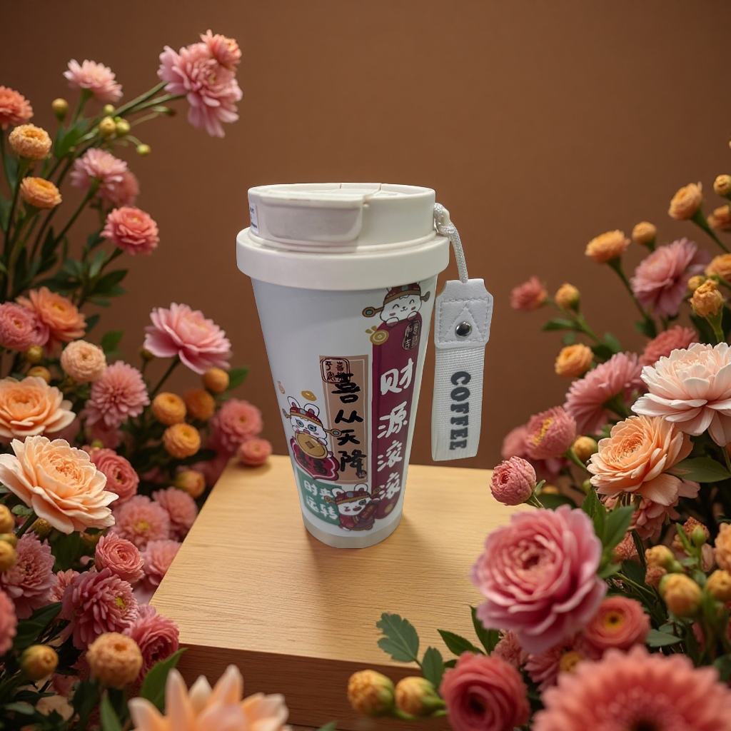 保温杯/水杯/保温杯儿童斜跨可爱/杯子/冰霸杯细节图