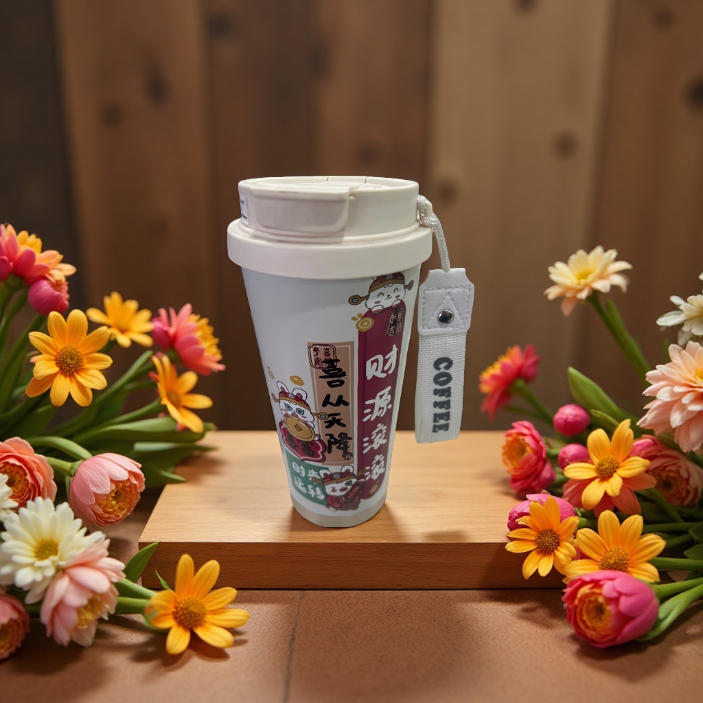 保温杯/水杯/保温杯儿童斜跨可爱/杯子/冰霸杯产品图