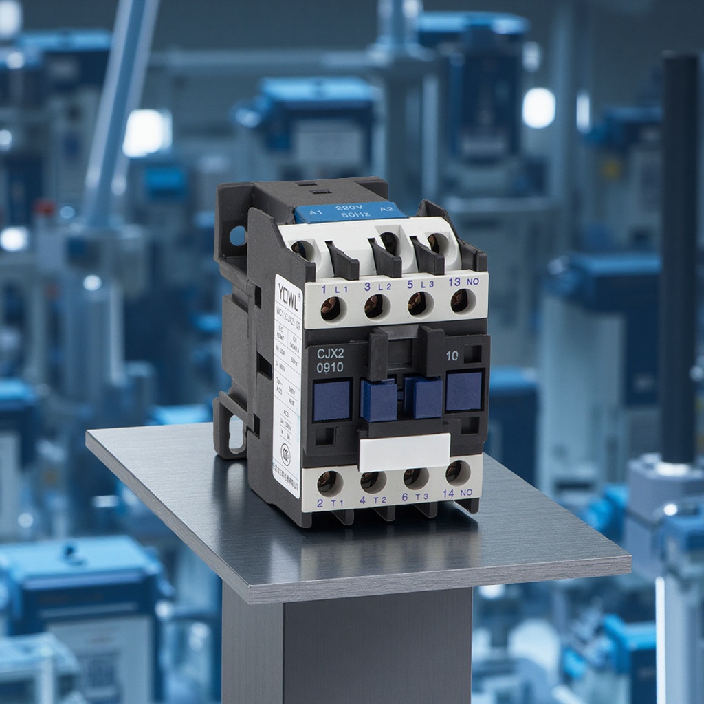 万联交流接触器单相220V三相380V低压电器24V厂家直销适用电工电气