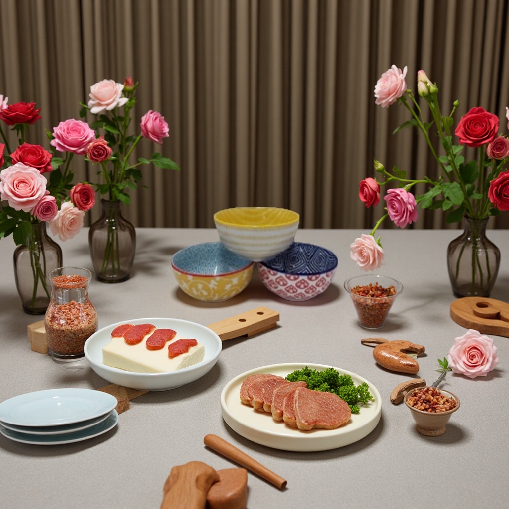 Ceramic bowls, household tableware, dining tables, soup bowls, creative ceramic tableware, kitchen tableware sets, heat-resistant and shock-resistant ceramic tableware, bowl and plate combinations Item Picture