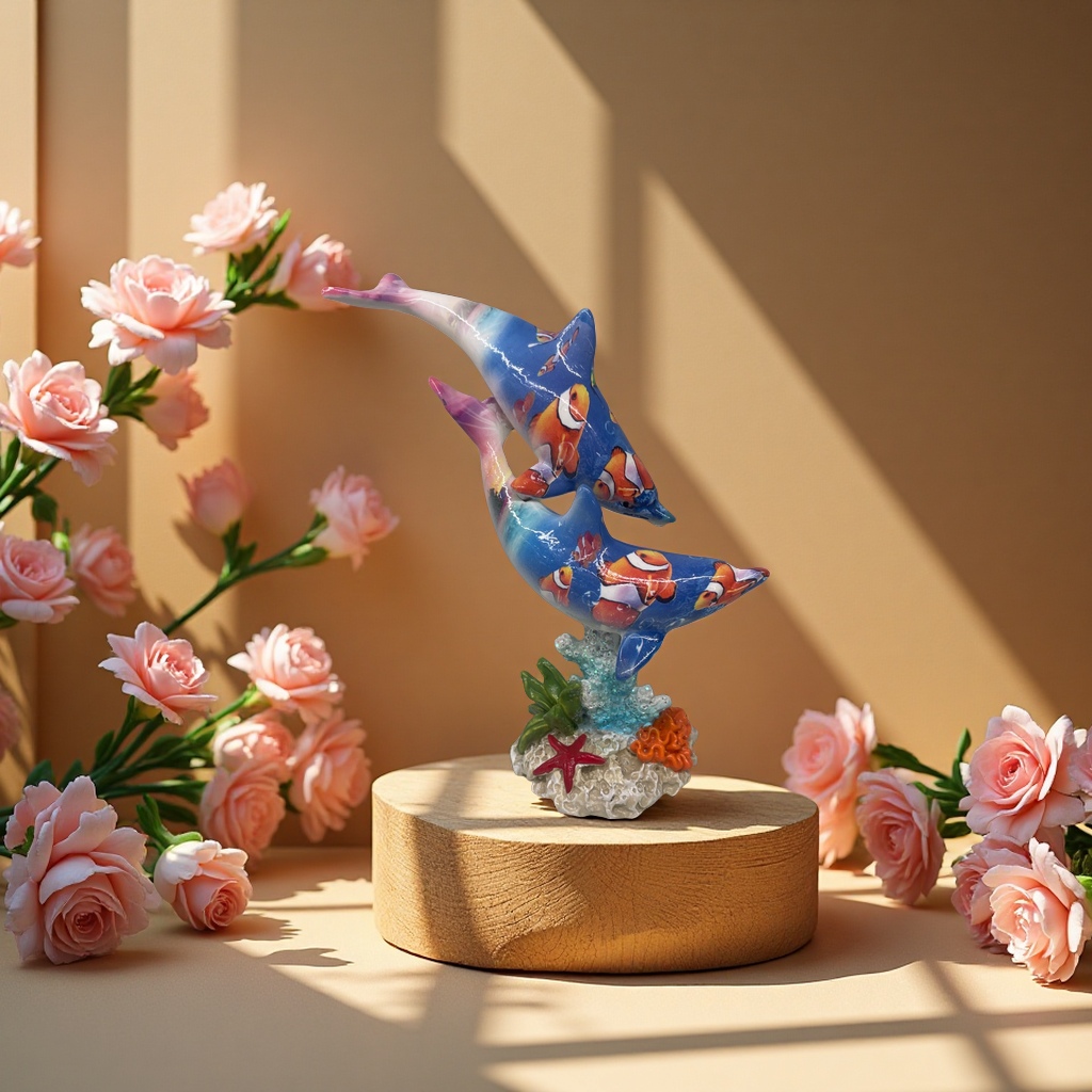 旅游纪念品，创意设计摆件鱼缸摆件