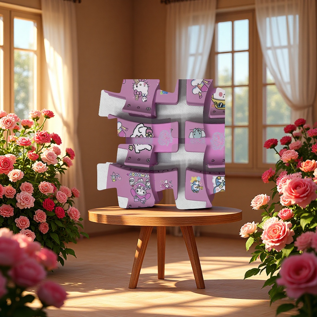 Hair clips, printed, fashionable and versatile hair accessories, simple and cute hair accessories, hairstyle decoration, hair clips, hair clips, children's styles, multiple colors to choose from Specification image