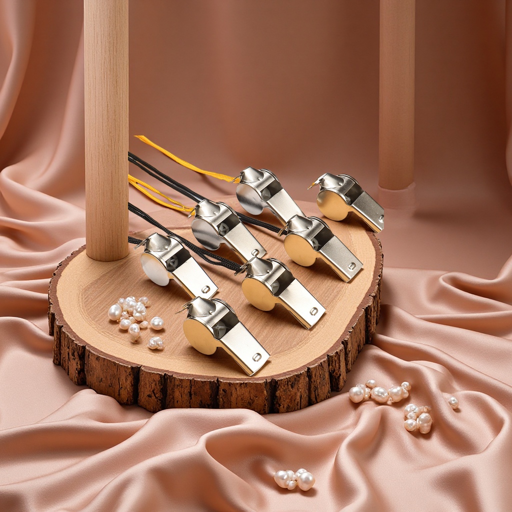 口哨白底实物图