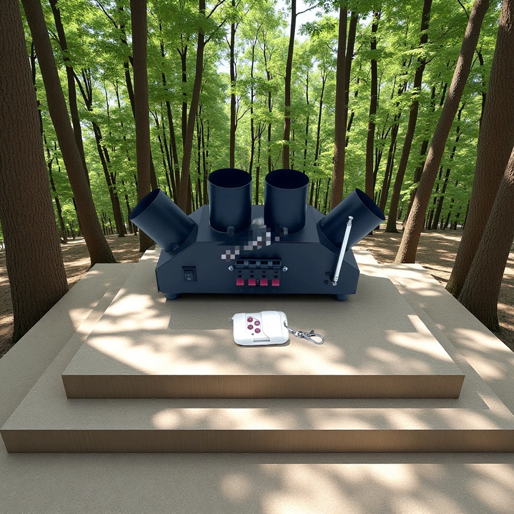 Wholesale of overseas wedding stage cold fireworks, firework machines, electronic sprayers, handheld remote control igniters and performance props Application Scenario