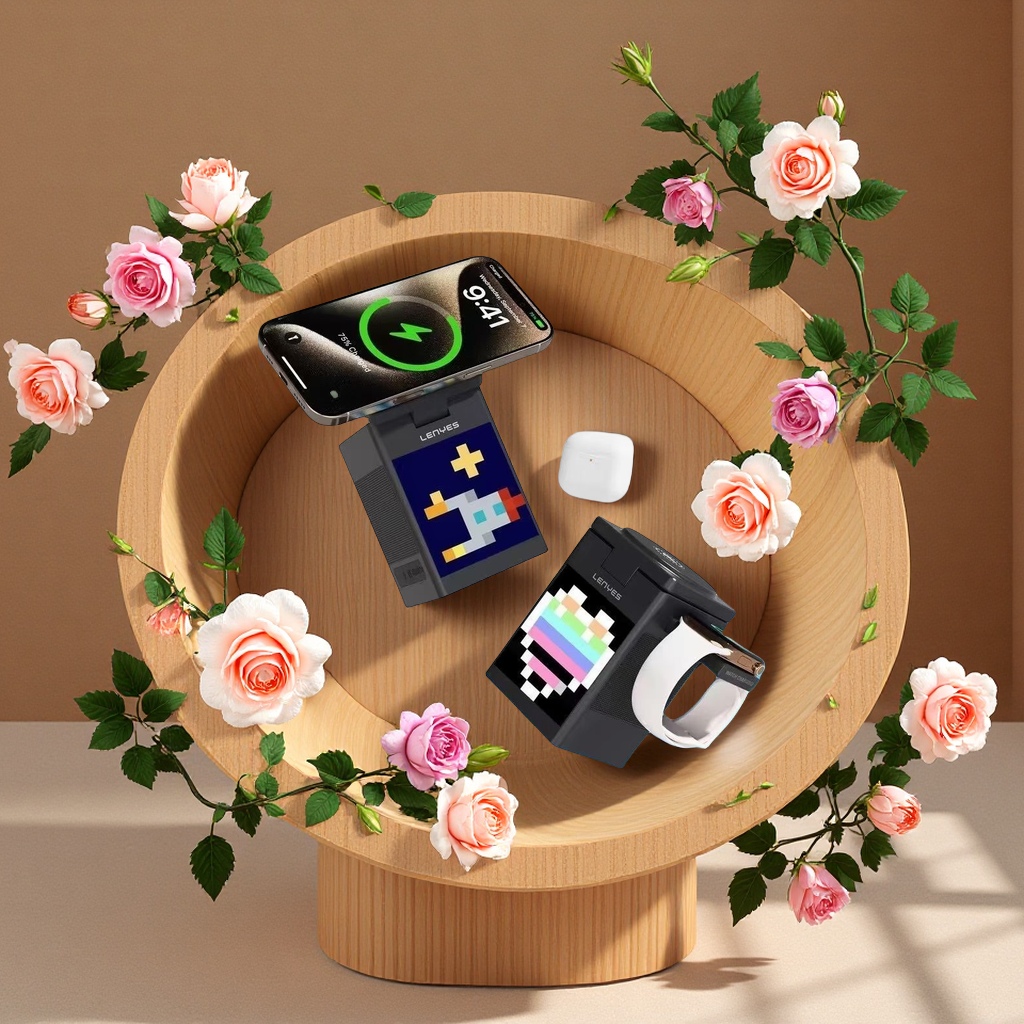 The three-in-one Bluetooth speaker is a multi-functional portable outdoor wireless mini subwoofer that supports TF card insertion for audio playback details Picture