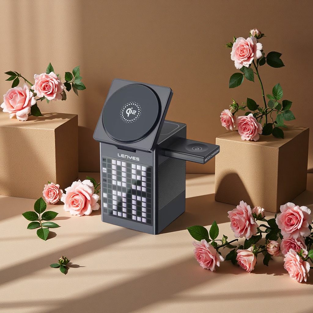 三合一蓝牙音响多功能便携户外无线迷你低音炮支持TF卡插卡音频播放