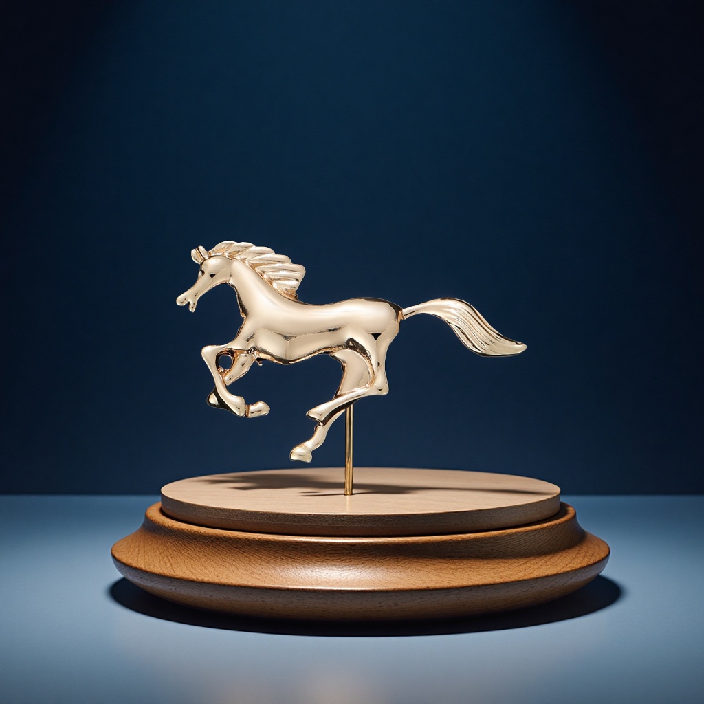 宝马骏马合金胸针男士简约大方流行时尚西装大衣配饰别针衣饰