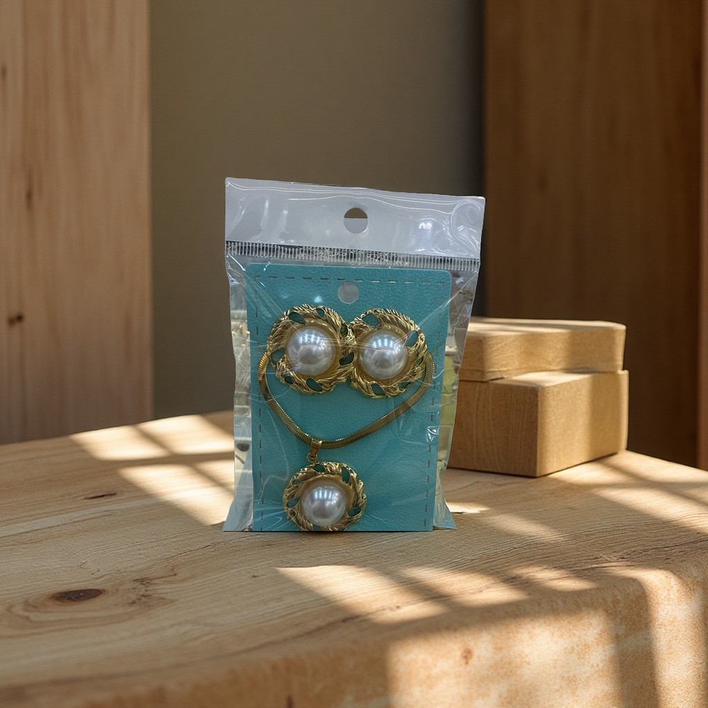 耳钉项链套装简约时尚气质百搭情侣女生学生饰品礼盒装