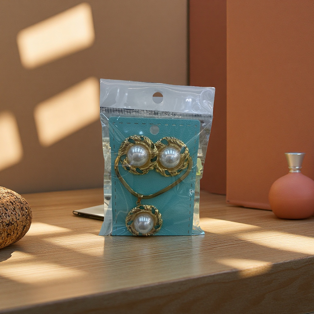 The stud necklace set is simple, fashionable, elegant and versatile. It is a gift box of accessories for couples, girls and students Specification image