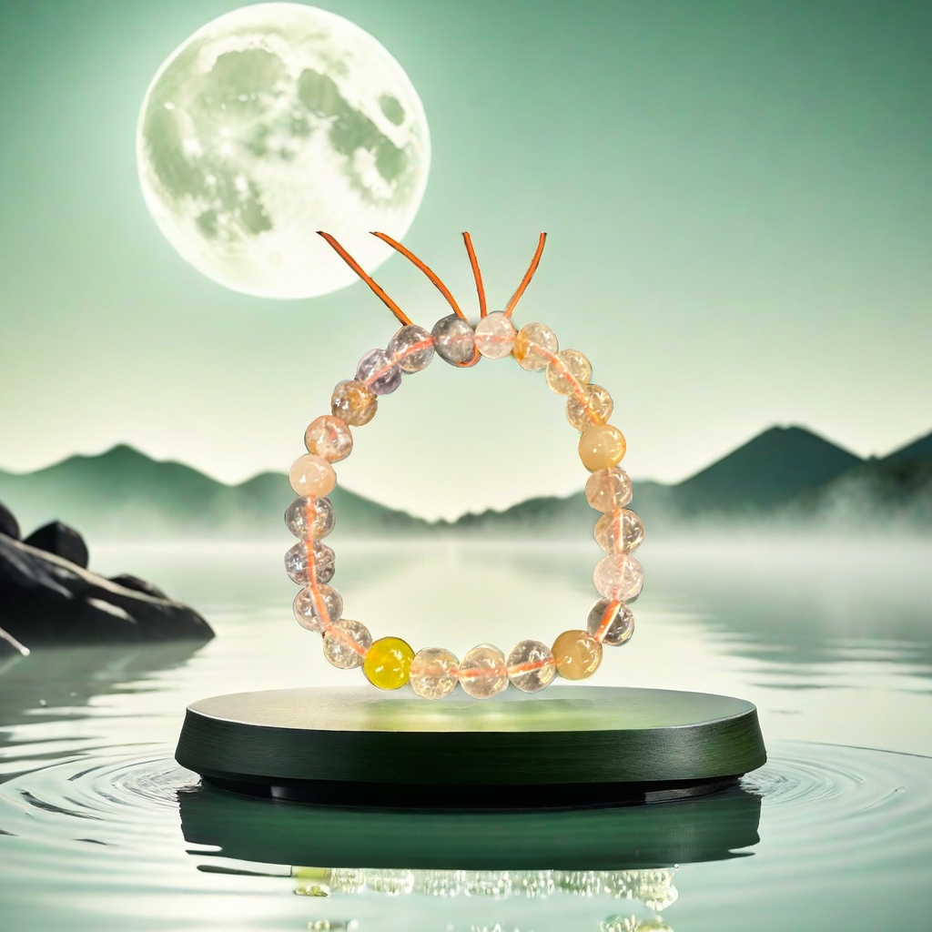 Crystal jewelry, natural crystal bracelets, couple style crystal gifts