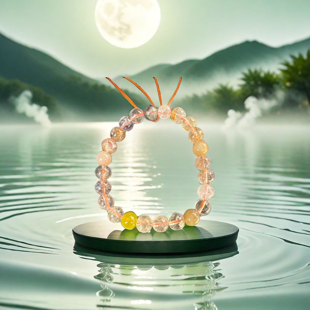 Crystal jewelry, natural crystal bracelets, couple style crystal gifts Application Scenario