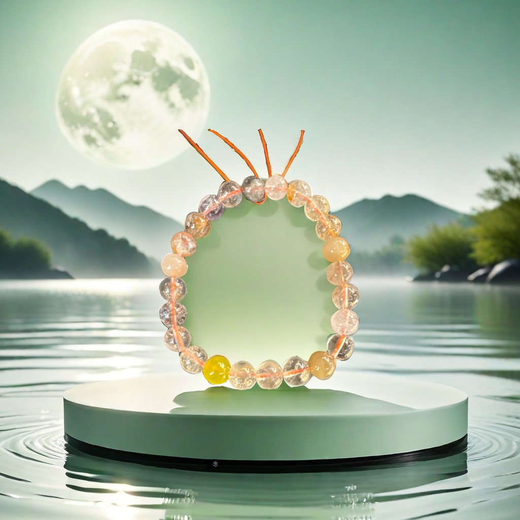 Crystal jewelry, natural crystal bracelets, couple style crystal gifts details Picture