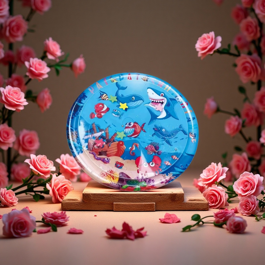 拍柏垫儿童圆形柔软防滑宝宝爬行垫游戏垫安全环保地垫厚实耐用