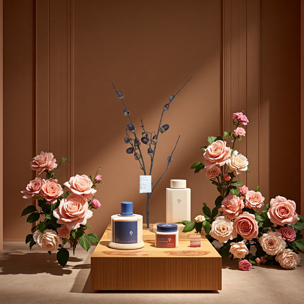 仿真果仿真花板栗果子树枝叶装饰假花假果摆件家居装饰品