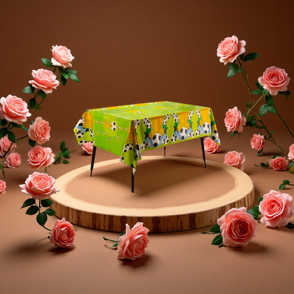 优雅防水桌布防污耐用家用餐桌布简约布艺加厚加大尺寸多色可选桌布