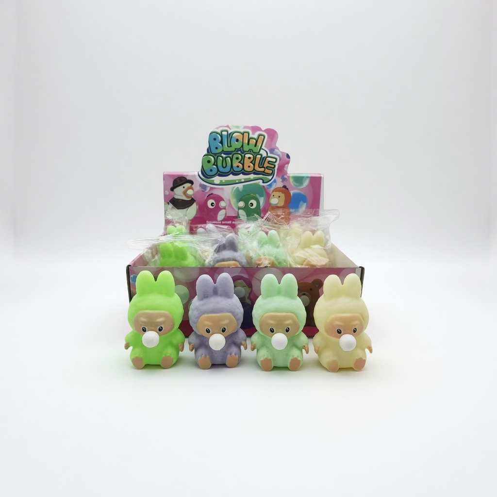 创意布布吐泡泡玩具趣味互动儿童益智手工DIY气泡游戏新奇礼物