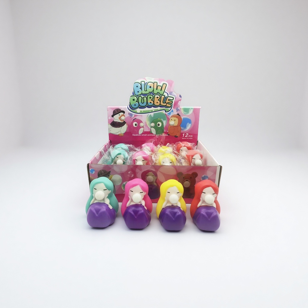 创意魔女孩趣味吐泡泡玩具儿童益智游戏新奇创意礼物适合6岁以上