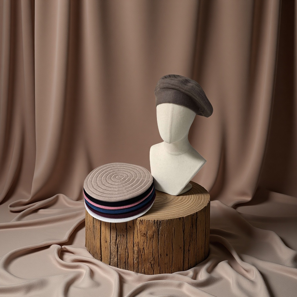 Woolen knitted hats, wool knitted hats, and knitted plush warm hats are a fashionable trend suitable for both men and women in winter