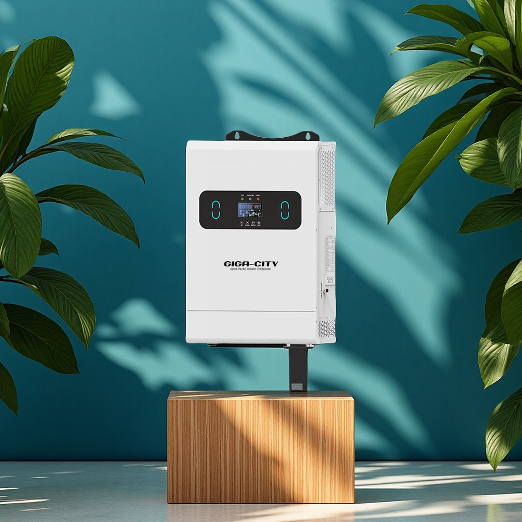 Jijia Energy's Single-Phase Hybrid Inverter 4Kw5kw Gigacity Solar Home Energy Storage Built-In Mppt Electrical Power Supply Inverter
