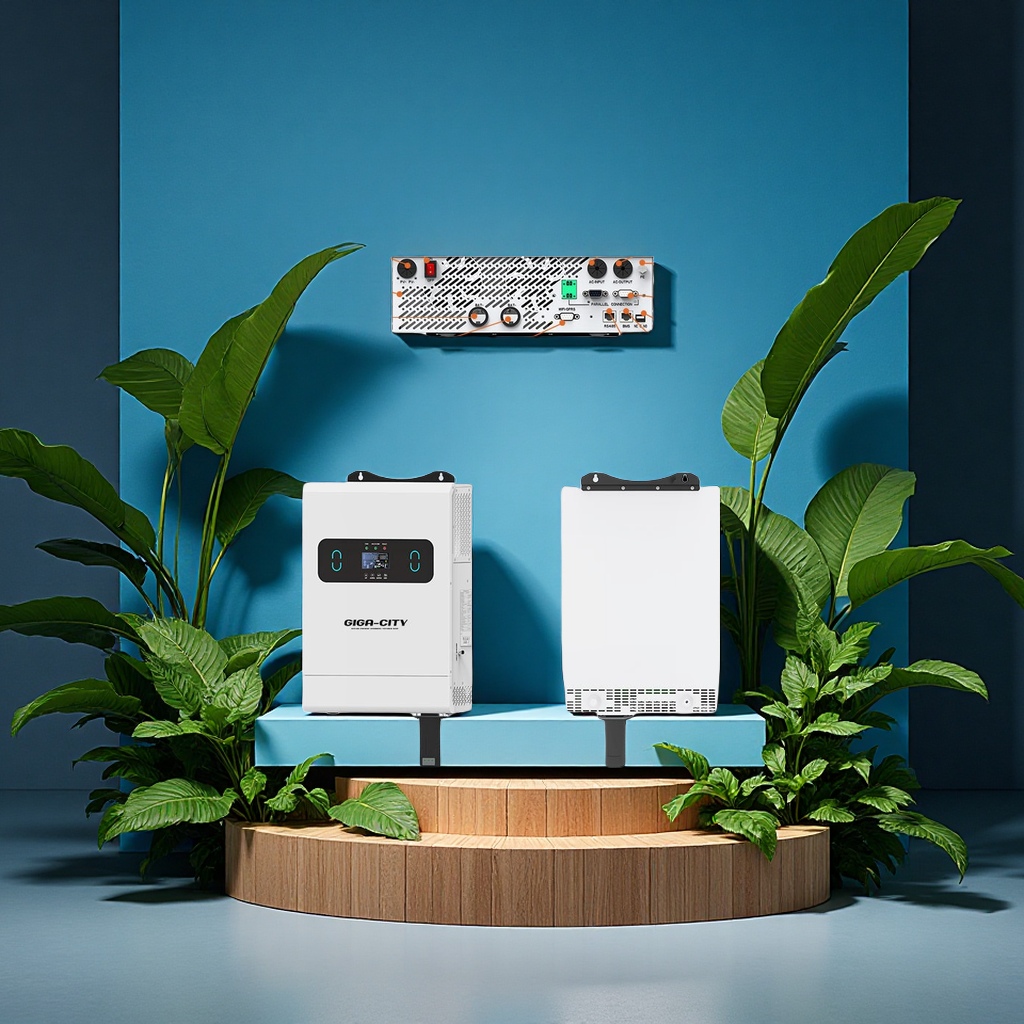 Jijia Energy's Single-Phase Hybrid Inverter 4Kw5kw Gigacity Solar Home Energy Storage Built-In Mppt Electrical Power Supply Inverter Specification drawing